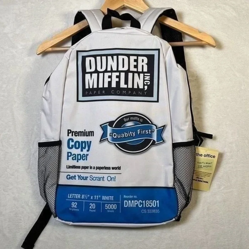 The Office Dunder Mifflin Hot Topic Back to school gift idea Unisex Backpack NWT